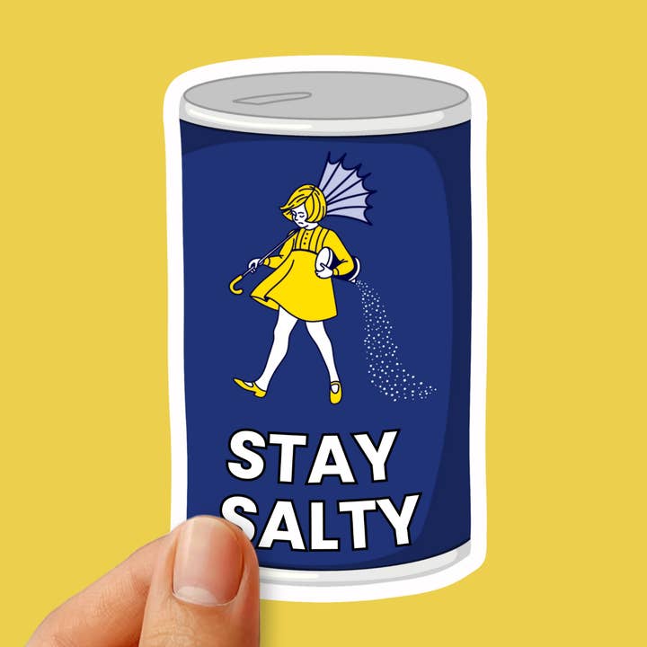 Pegatina de Stay Salty para venta al por mayor de Hi From Studio