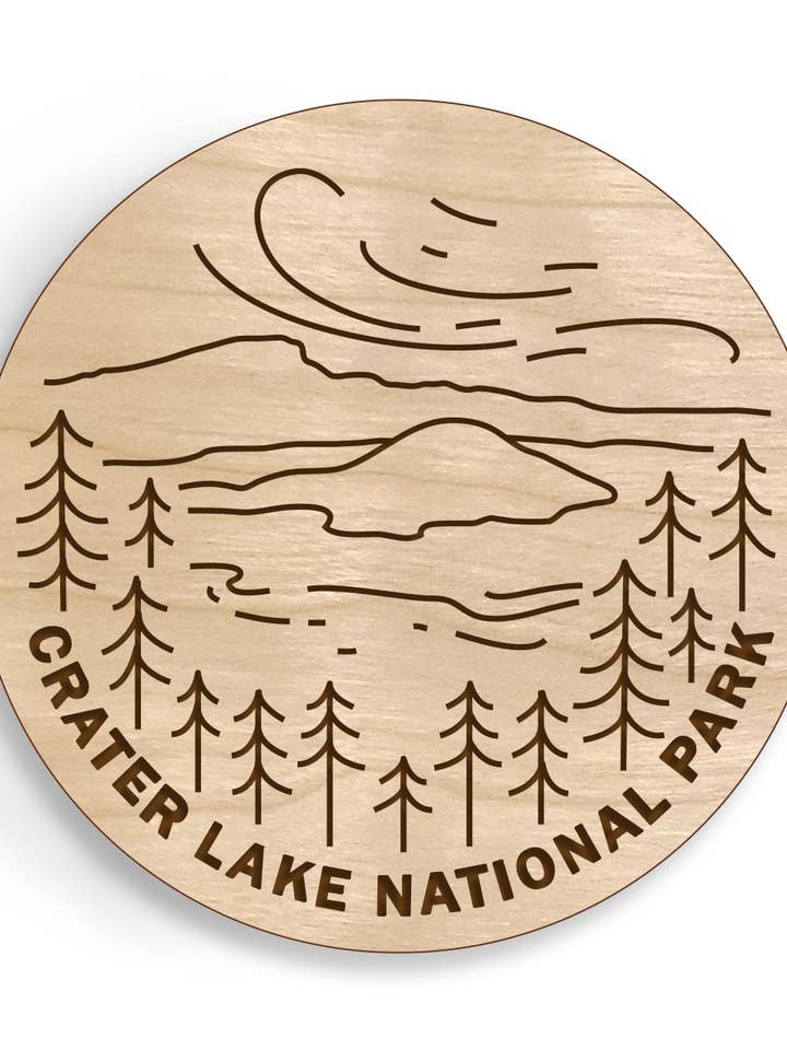 Aimant Crater Lake pour la vente par Forever Northwest