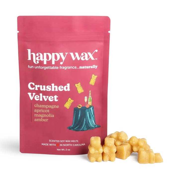 Crushed Velvet Wax Melts - Sample Pouch (2 oz) for wholesale by Happy Wax