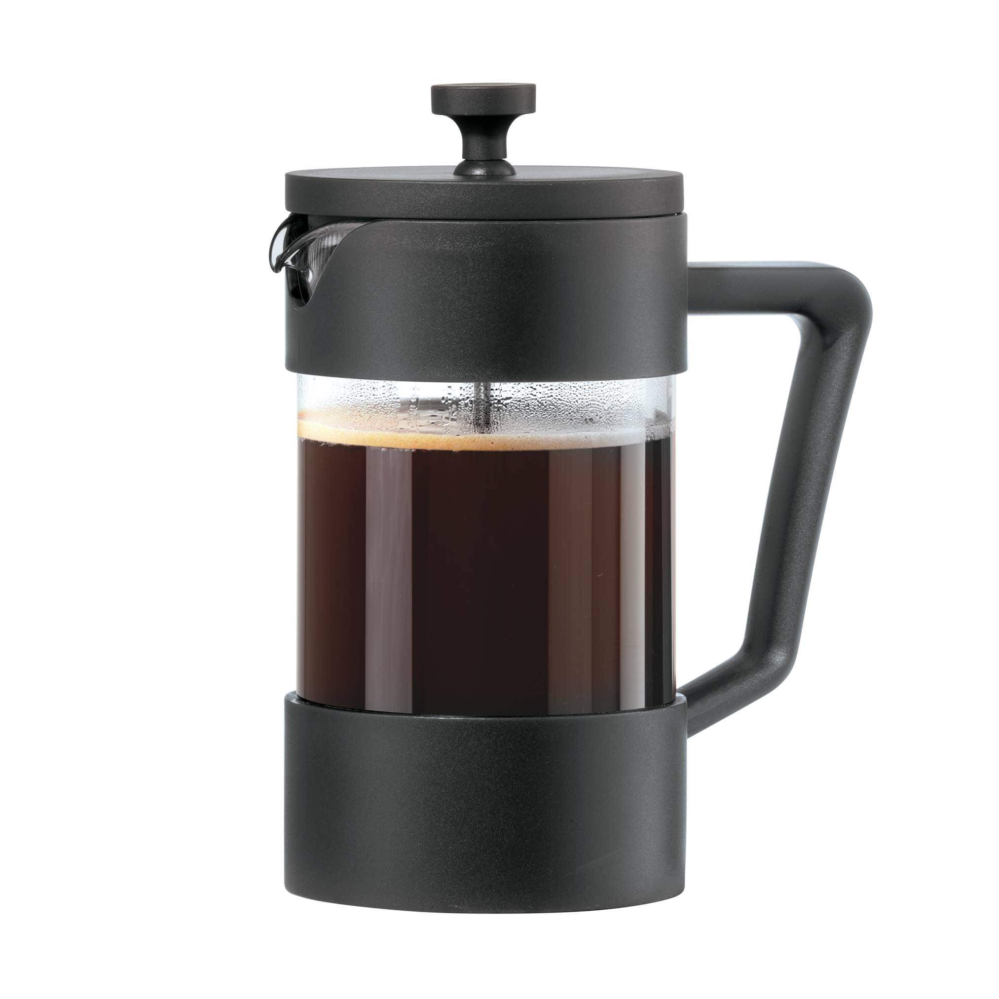 Oggi - Vendita all'ingrosso Caffettiere French press - Caffettiera a stantuffo in vetro borosilicato da 5 tazze (600 ml, 20 oz)6