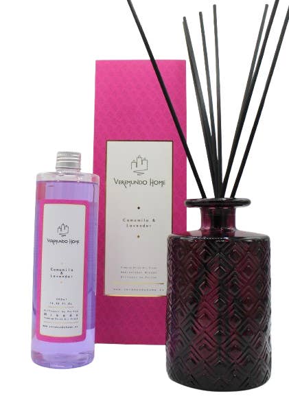 Veremundo Home - Wholesale Reed Diffuser - Organic Aromatic Diffuser - Camomile & Lavender