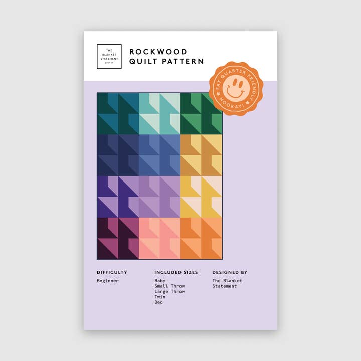 Rockwood Paper Pattern for wholesale by The Blanket Statement