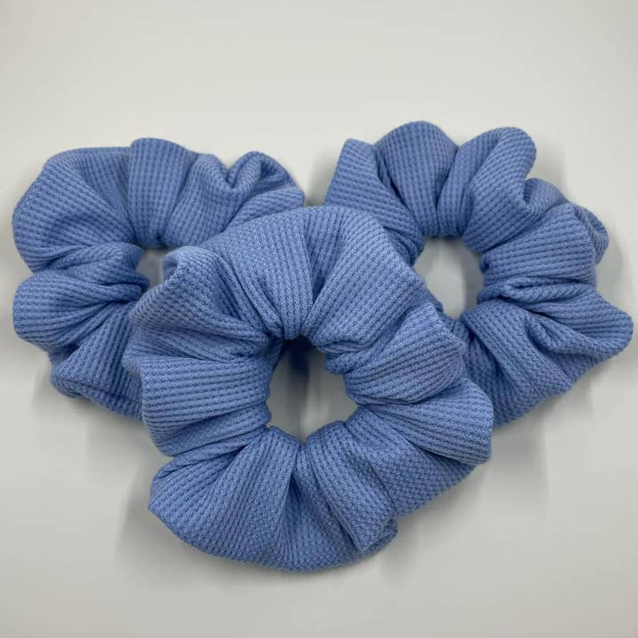 Nina Marie Scrunchies+ - Wholesale Scrunchie - Women’s - THE BLISSFULLY BLUE HAIR SCRUNCHIE2