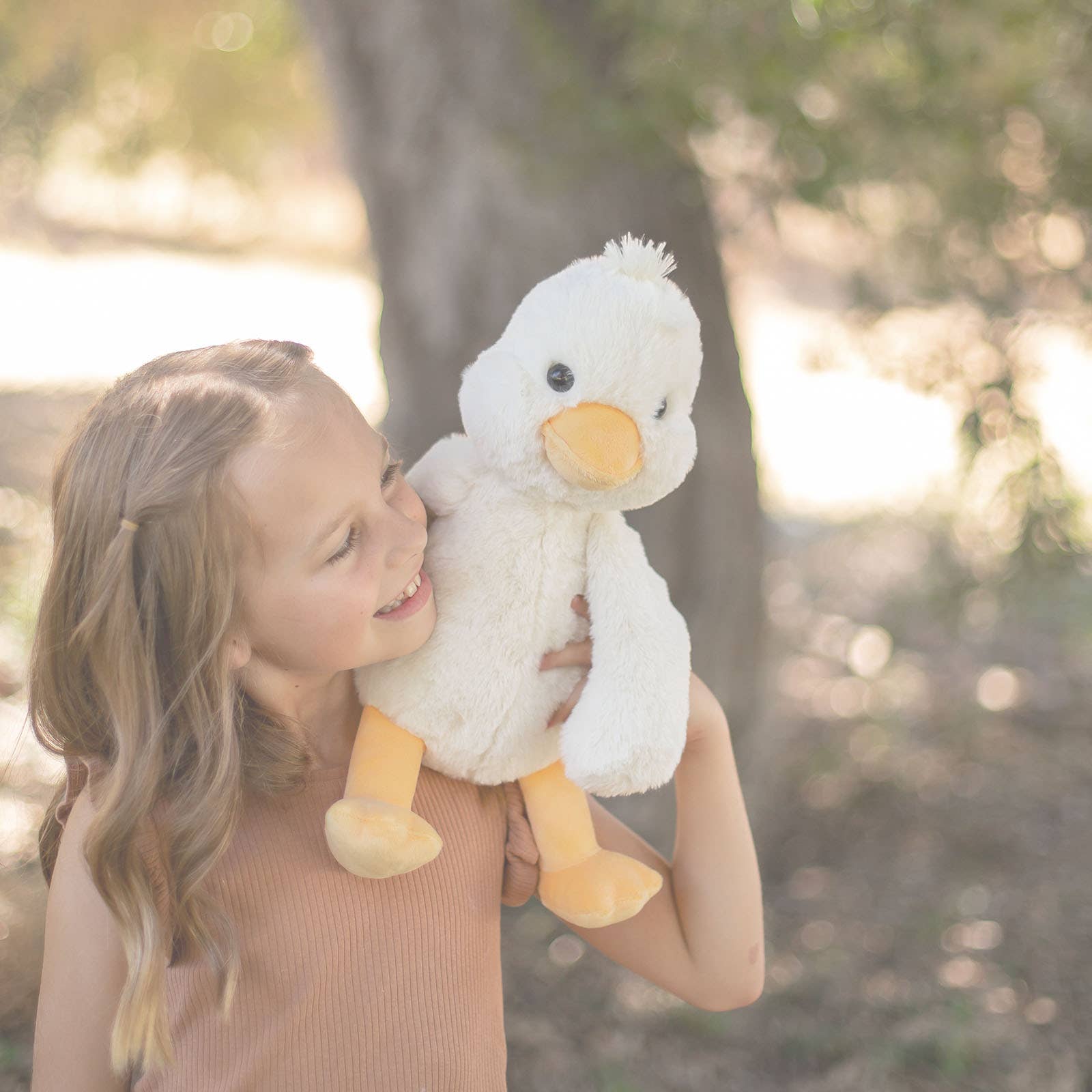 Beverly Hills Teddy Bear Company - Wholesale Stuffed/Plush Toy - Kids & Baby - World's Softest 16" Large Lushees Off White Duck Plushie4