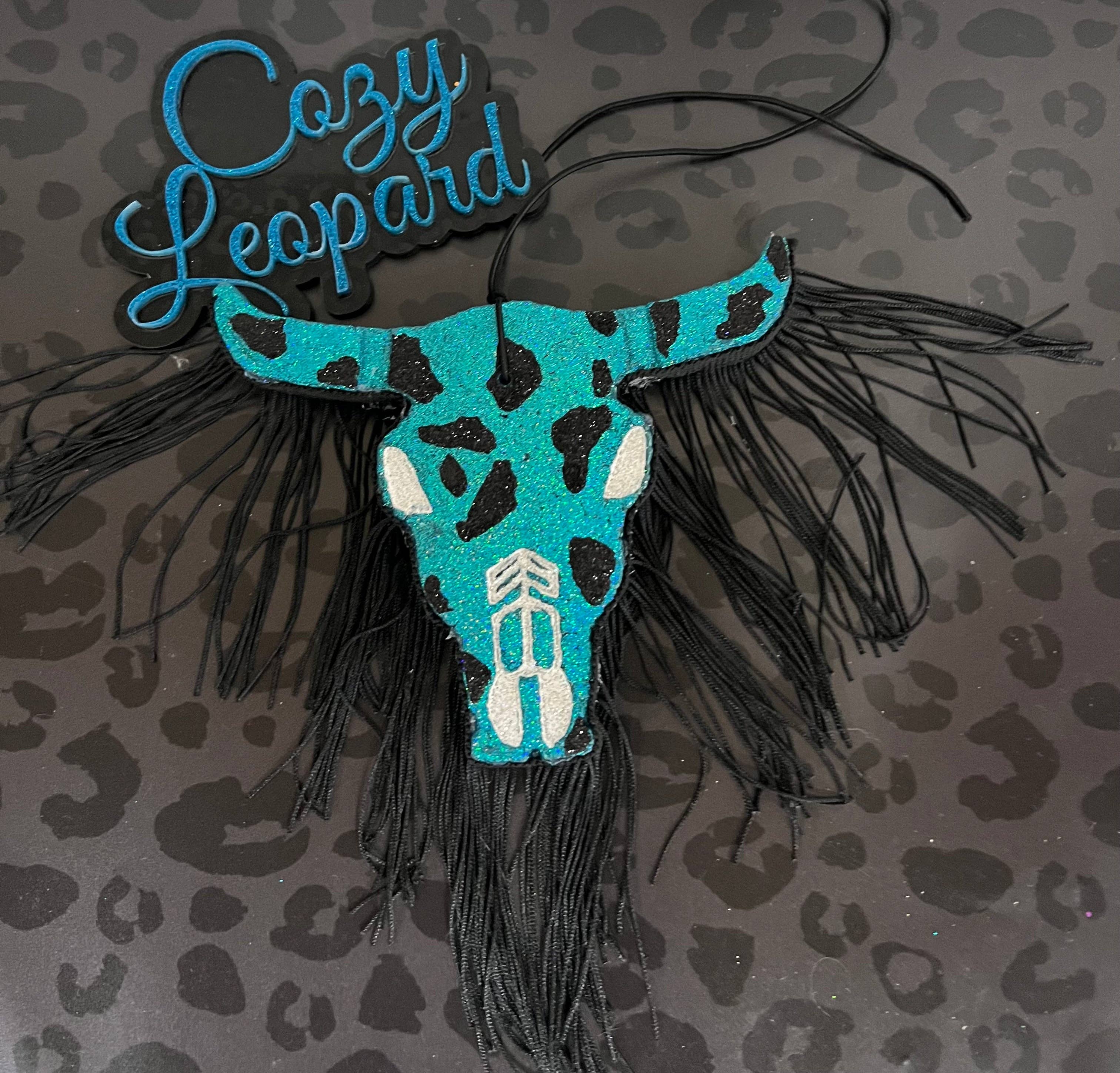 Cozy Leopard Boutique - Wholesale Car Freshener - Women's - Aztec Bull Car Freshie3