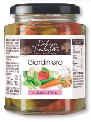 Giardiniera - Delights of Tradition - 314 ml for wholesale by CENTRO DOLCE FRIULI