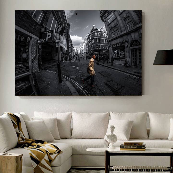 Auteur prenten canvas/plexi Made in Italy LONDON9 voor wholesale door Andrea Risi Fine Art Photography
