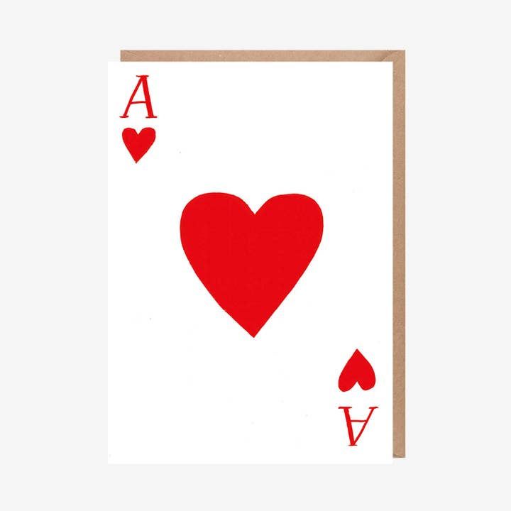 Sharon King-Chai - Wholesale Love Card - Greeting Card - Ace Of Hearts