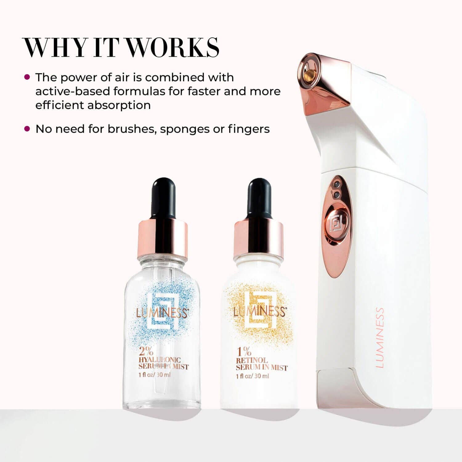 LUMINESS - Wholesale Electronic Skincare Device - Breeze2 Airbrush Skincare System Kit11