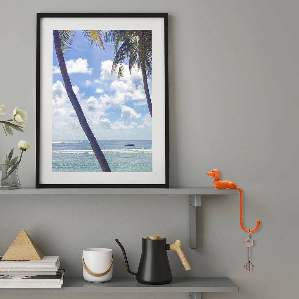 Monkey Business Design USA LLC - Wholesale Wall Hook - Dog Tail Hook For Computer Accessories | Rusty3