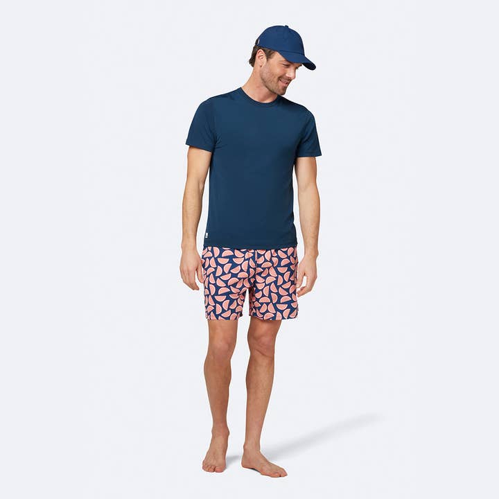 Tom Teddy UK – wholesale Rashguard – Men's – Deep Blue Short Sleeve Rash Guard3