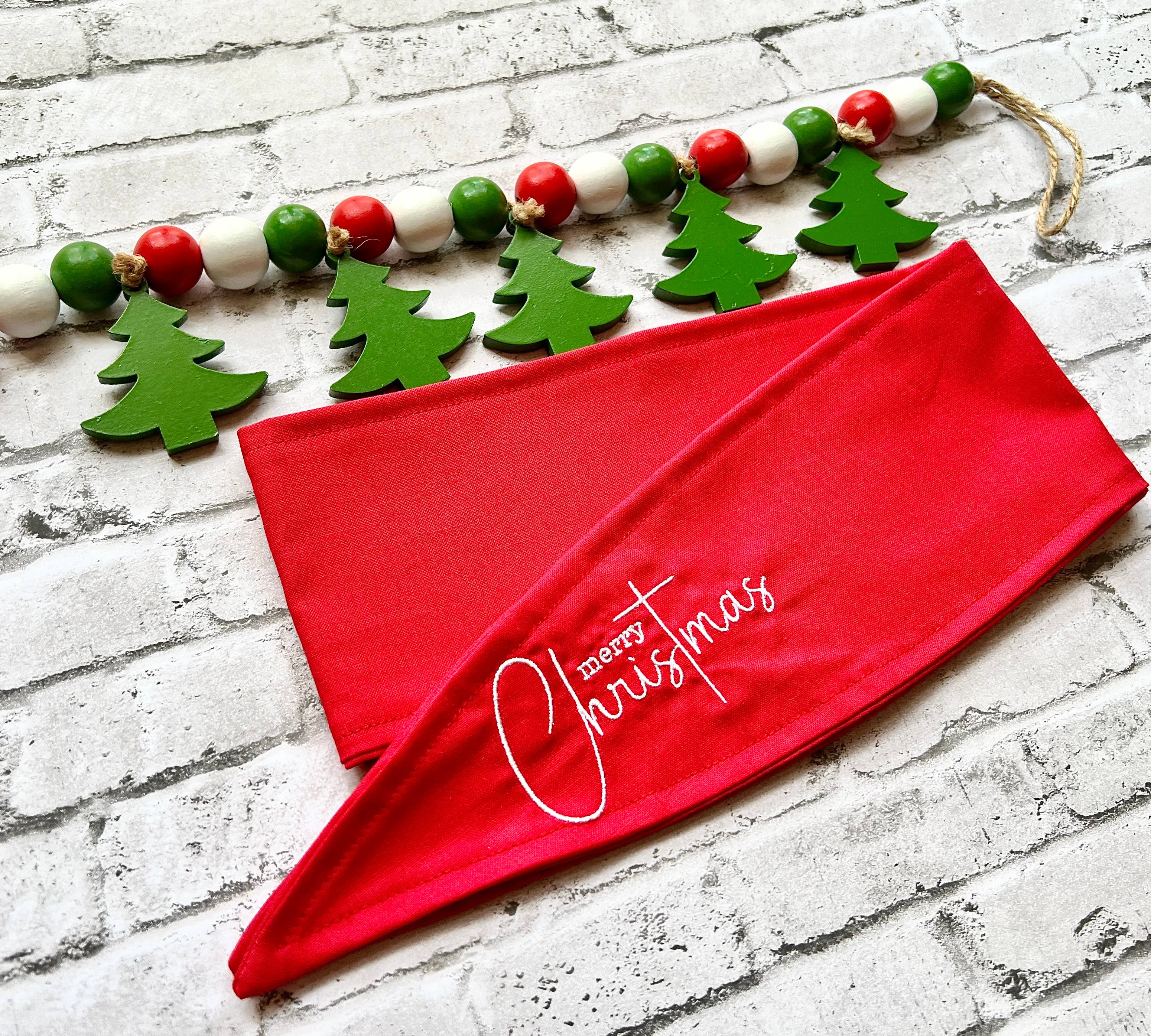 The Funky Soul - Wholesale Scarf - Women's - Merry CHRISTmas Ascot Scarf, Gifts8