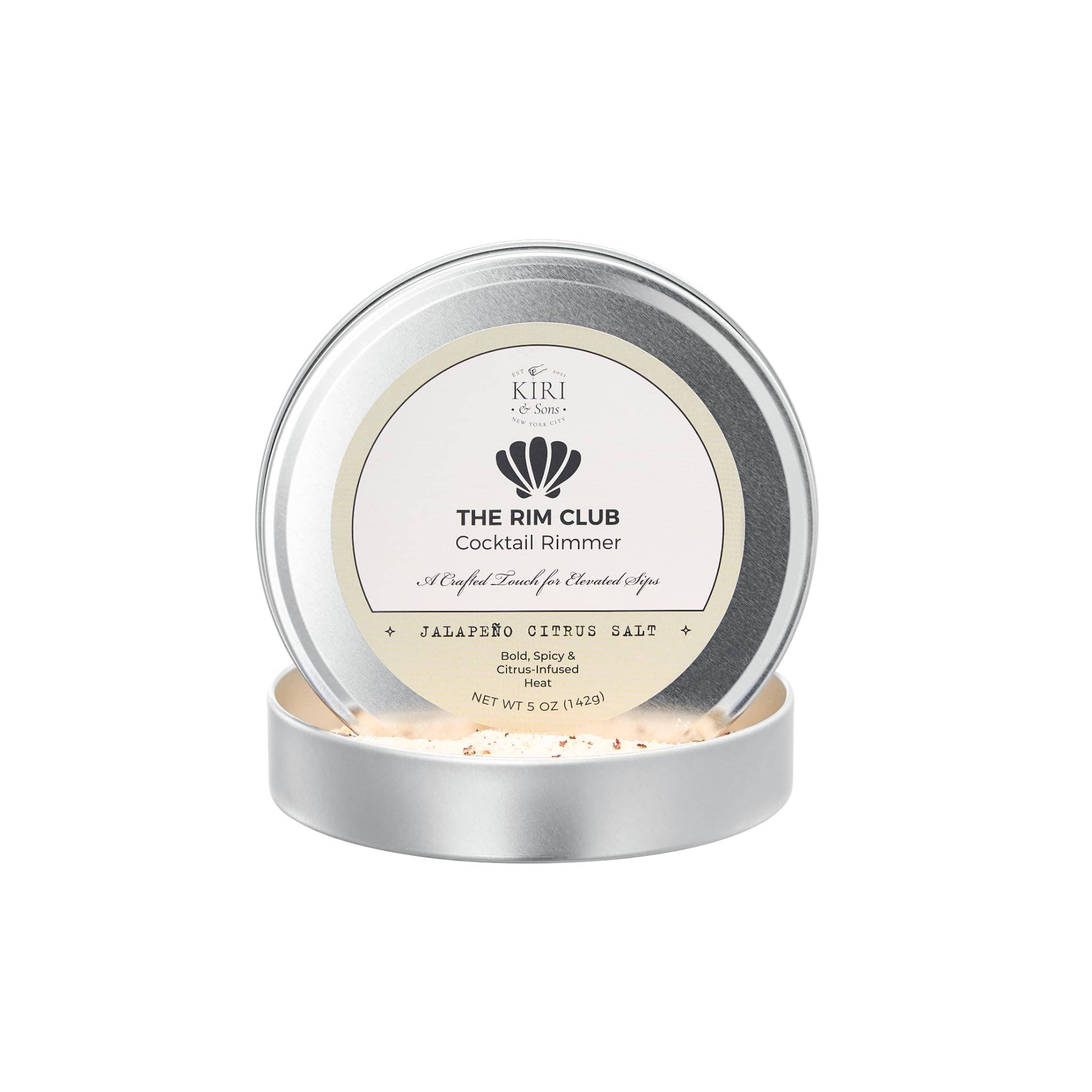 The Wine Savant /  Khen Glassware - Vente Sel - Sel pour bord de verre à cocktail | Shots de tequila | Agrumes jalapeño | 5 oz7