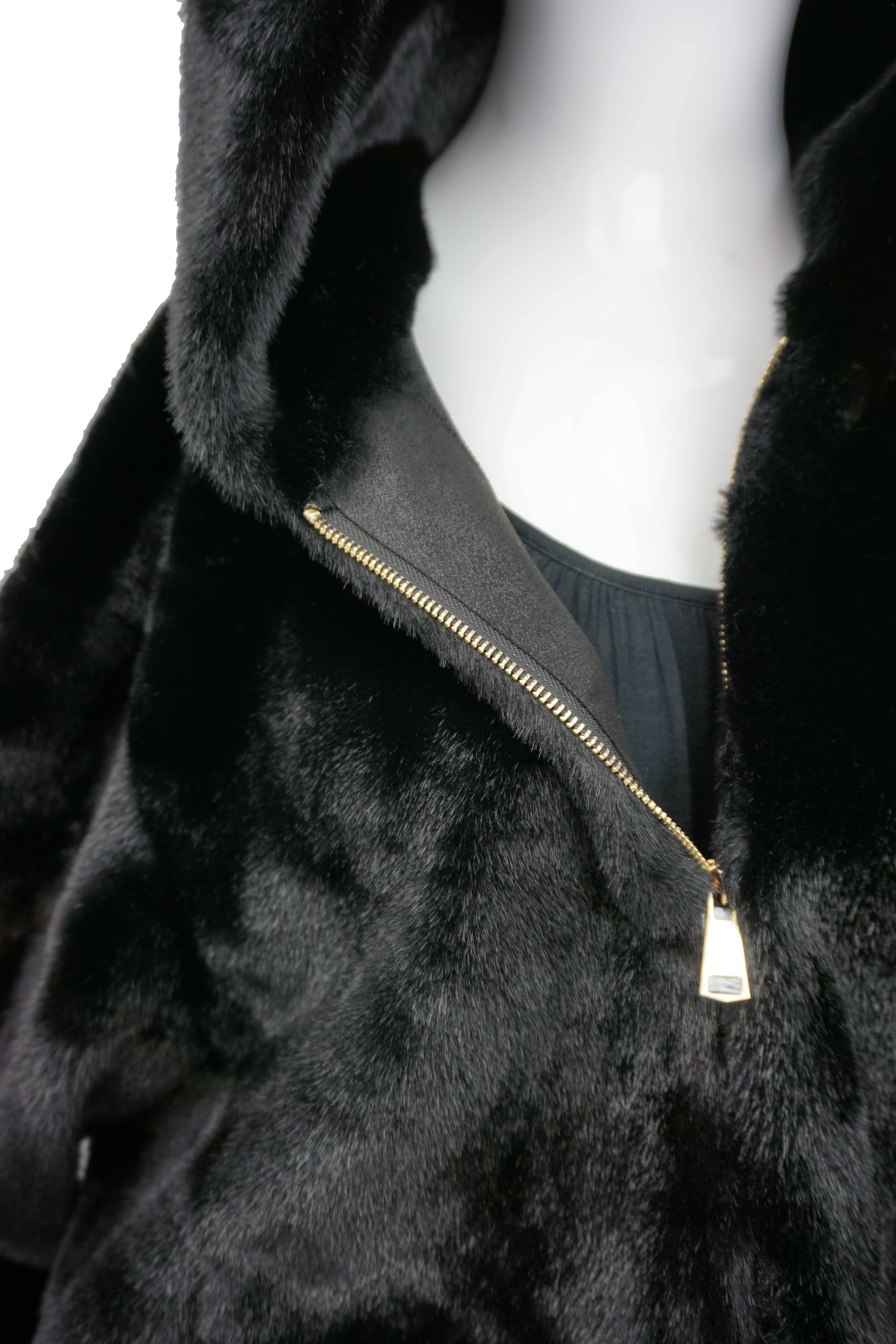 Anais - Wholesale Jacket - Women's - Faux fur hooded jacket MT0902