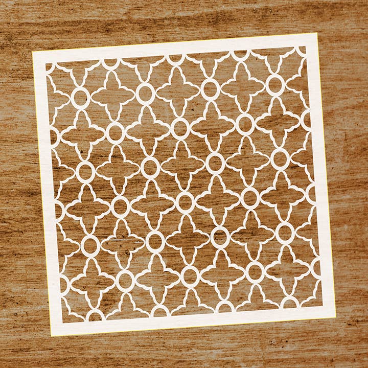 Stencil «Arabo» per la vendita all'ingrosso da parte di Evyre Scrapbooking