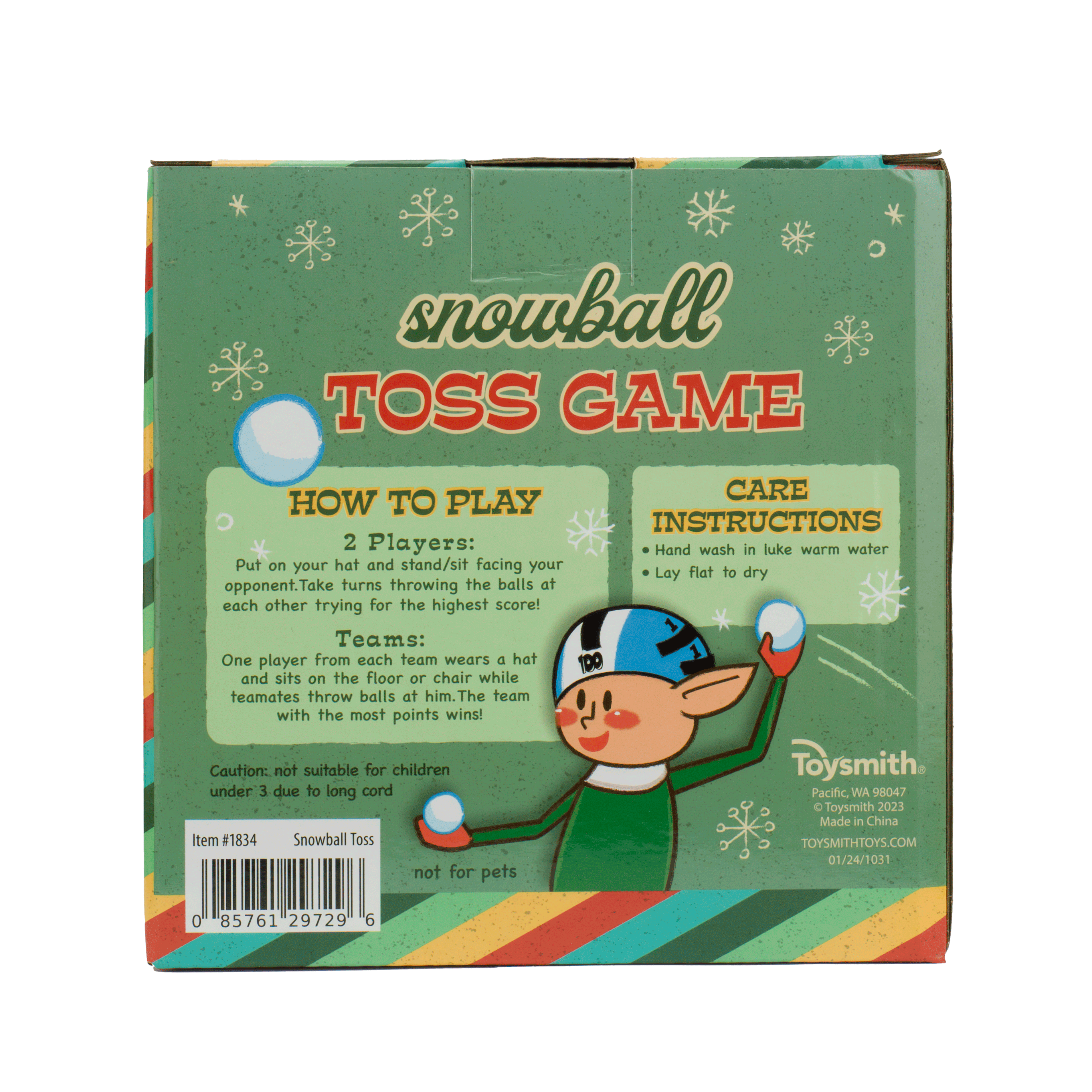 Toysmith - Wholesale Sporting Game - Kids & Baby - Snowball Toss Game - Holiday, Christmas, Winter4