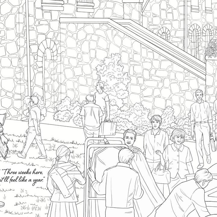 Insight Editions - #1 Pop Culture Publisher - Wholesale Coloring & Activity Book - Adult - Dirty Dancing: The Official Coloring Book1