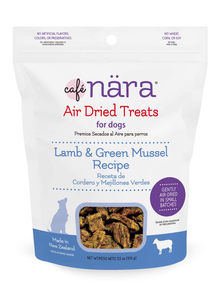 Café Nara Guloseimas para Cães de Borrego e Mexilhão Verde Desidratado por atacado de Caru