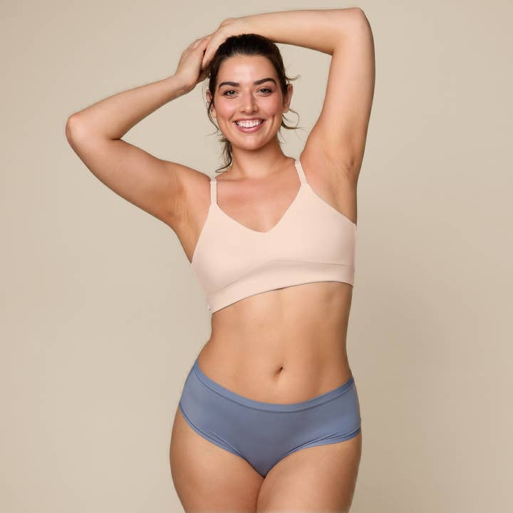 Bliss Triangle Bralette - Rose for wholesale by Harper Wilde