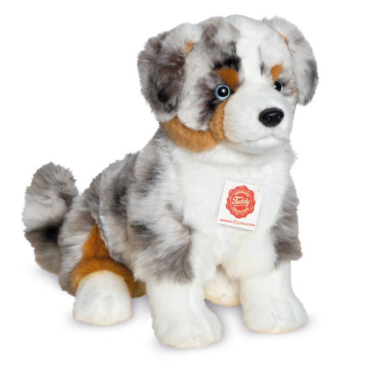 Teddy Hermann – wholesale Stuffed/plush toy – Kids & baby – Australian Shepherd 30 cm - plush toy - soft toy