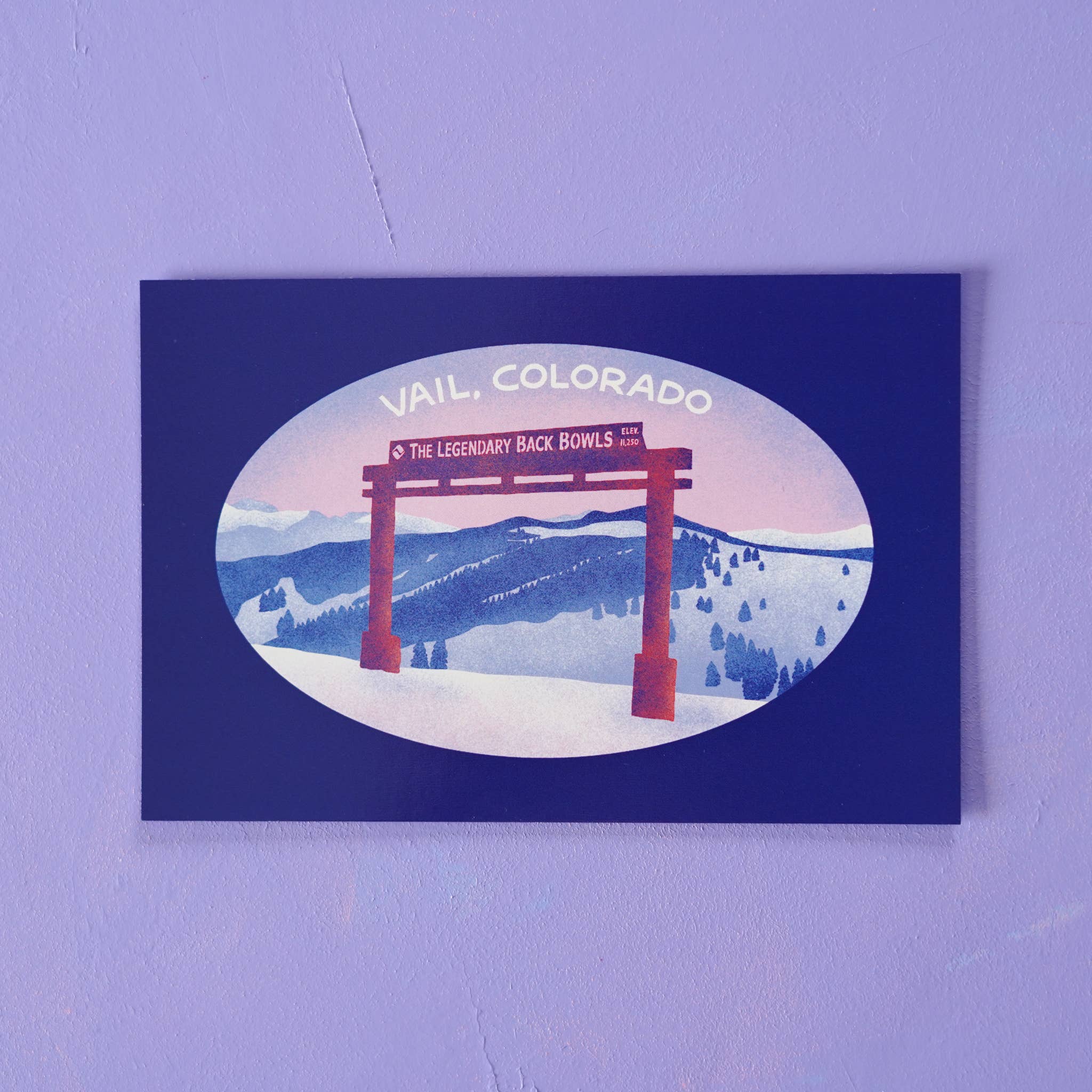 Little Known Goods - Wholesale Postcard - Vail Colorado Postcard0