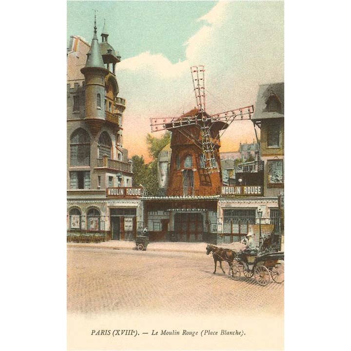 Found Image Press - Wholesale Sticker - Sticker PS-34 Moulin Rouge