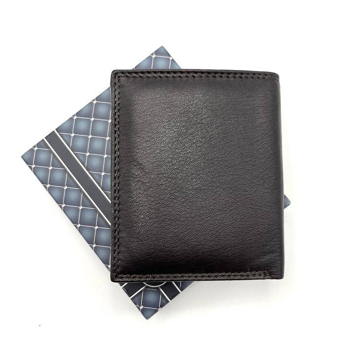 Suie Valentini srl - Wholesale Wallet - Men's - Genuine leather wallet, Brand GMV, art. GMV80-343