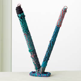 Colorful Jute Letter Iron for wholesale by India Handicrafts Inc