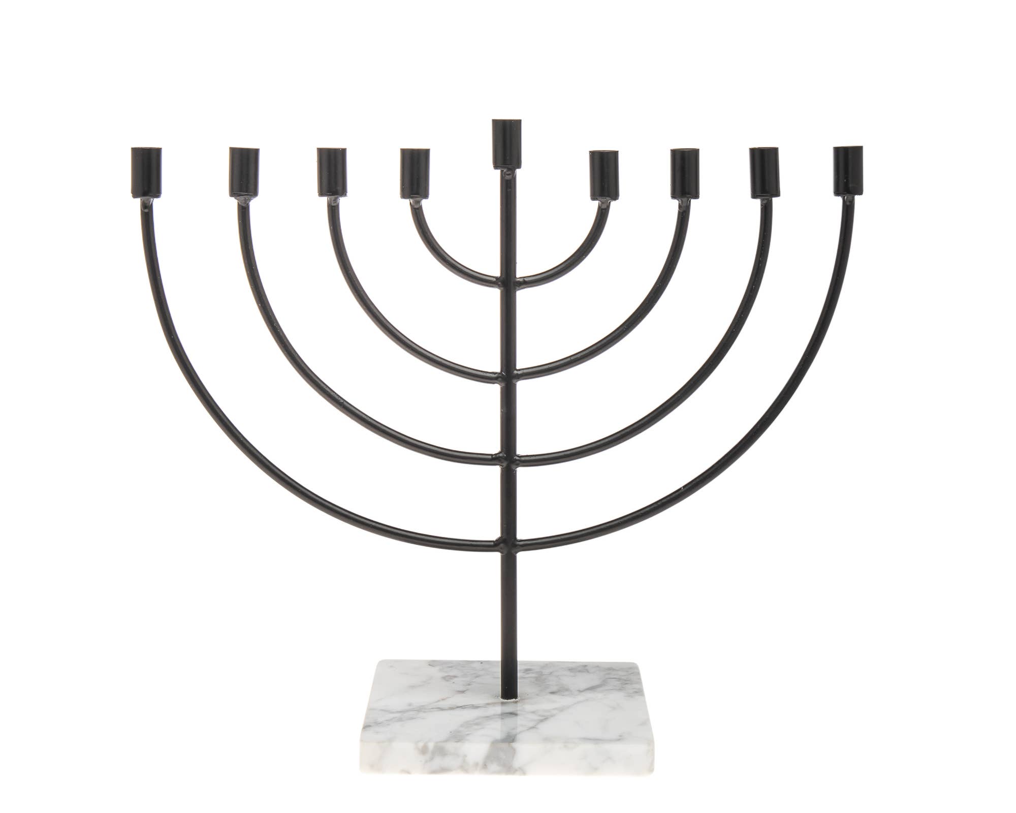 Godinger – Menorá por atacado – Godinger menorá de arame com base ondulada - Chanucá1
