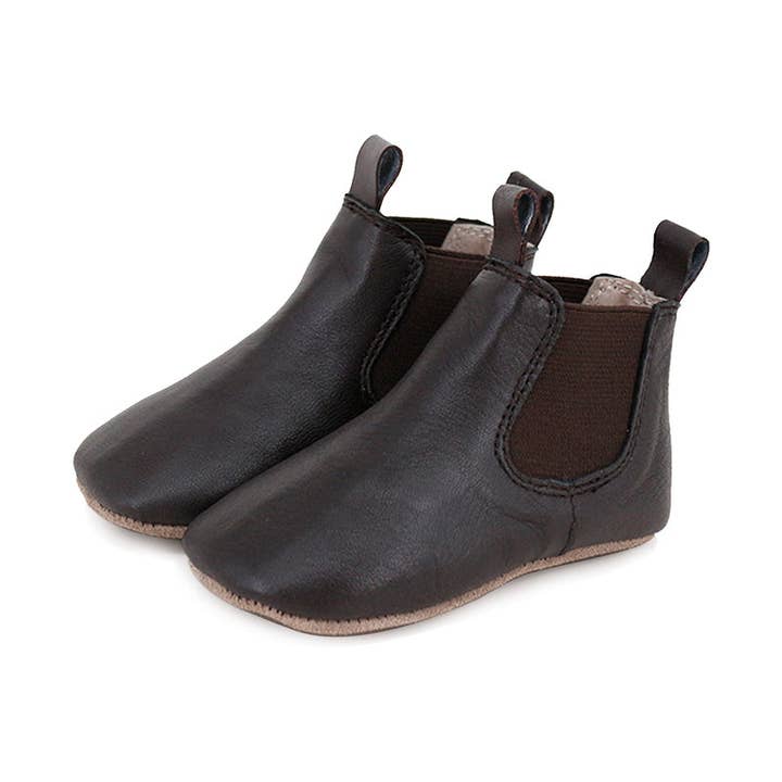 SKEANIE Australia - Wholesale Booties - Baby - Riding Style Baby & Toddler First/Pre Walker Boots Chocolate