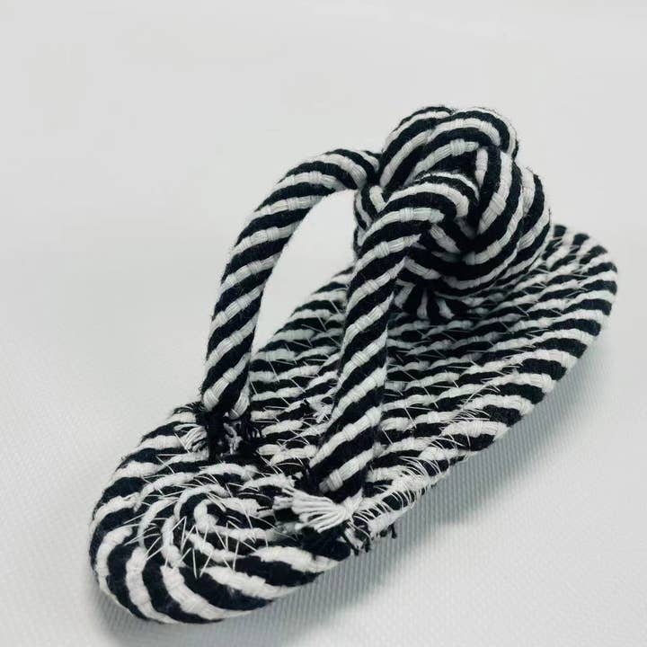 Monli Handcrafted Pet Toys - Vendita all'ingrosso Giocattolo di corda - Cani - Giocattolo per cani a forma di pantofole fatte a mano, giocattoli divertenti per cani24