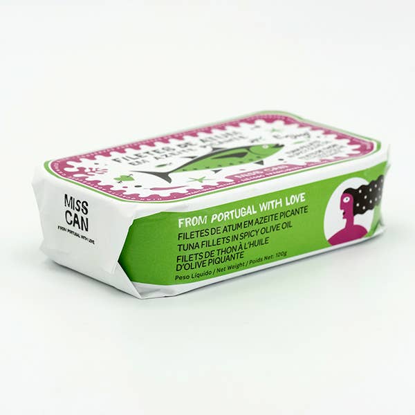 Miss Can - Wholesale Tinned Fish - Tuna Fillets In Spicy Olive Oil1