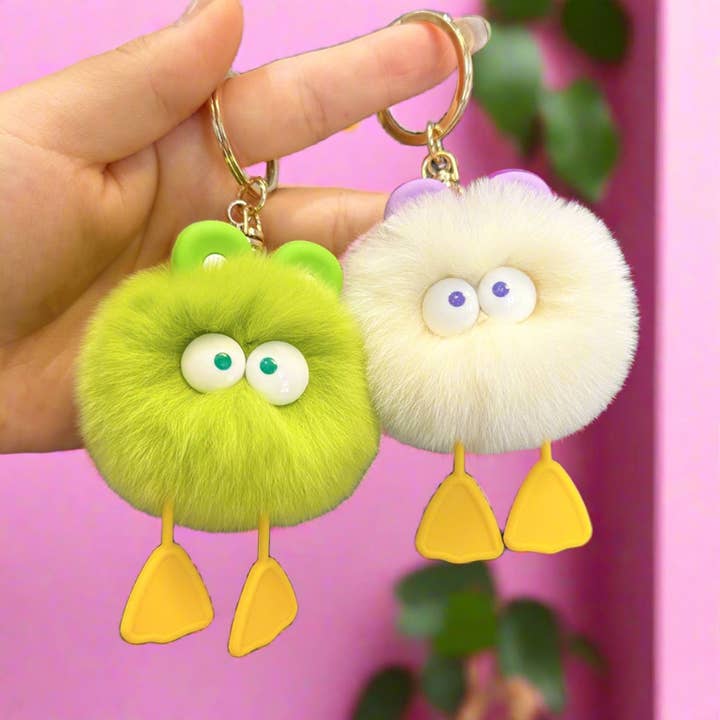 Duck Plush Ball nøglering for engroshandel hos KiddieKickz