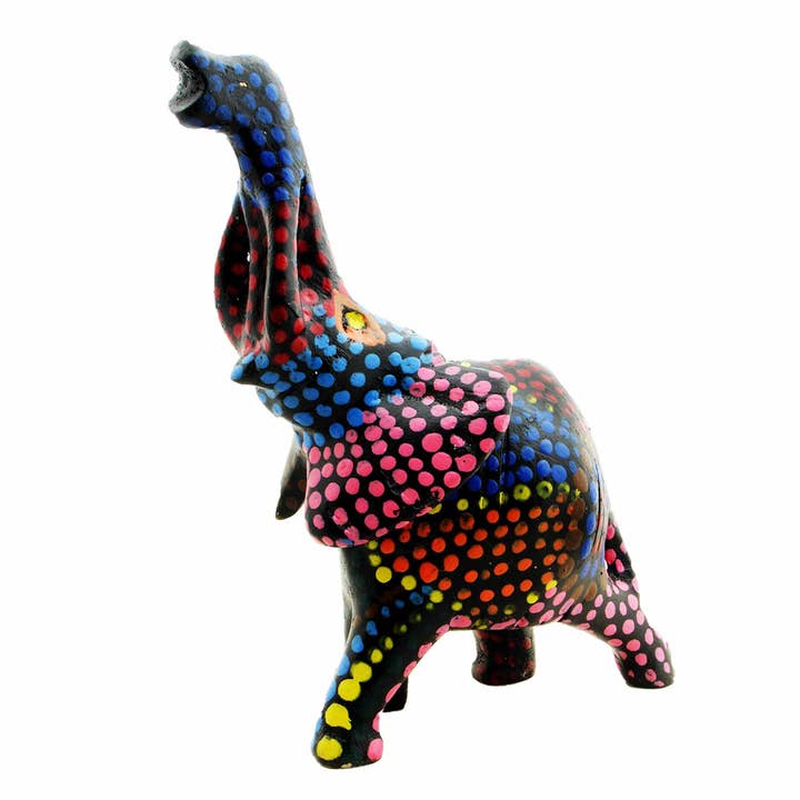 Stoneage Arts Inc - Wholesale Decorative Figurine - Hand-Carved Elephants Statues - Eco-Friendly Natural Ston #2