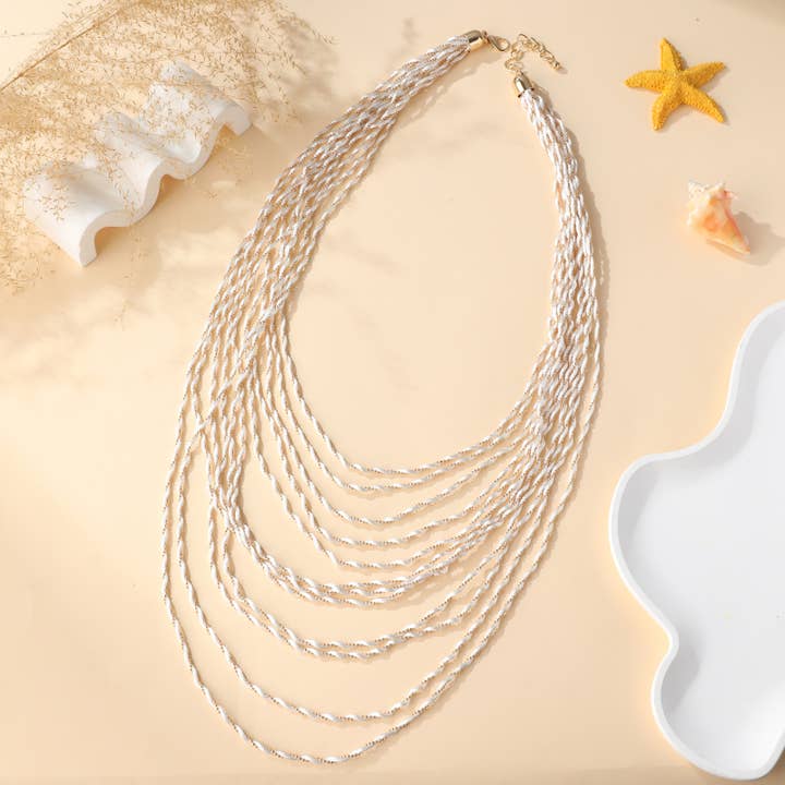 Long necklace - Amber for wholesale by Lovelika