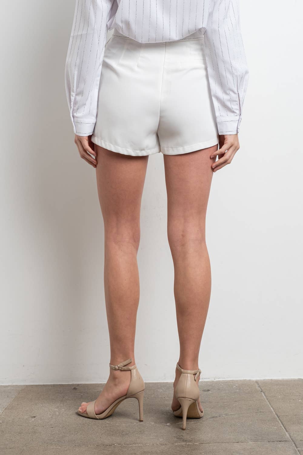 KIWI - Vente Jupe-short – femme - IP2480- Jupe plissée en strass6