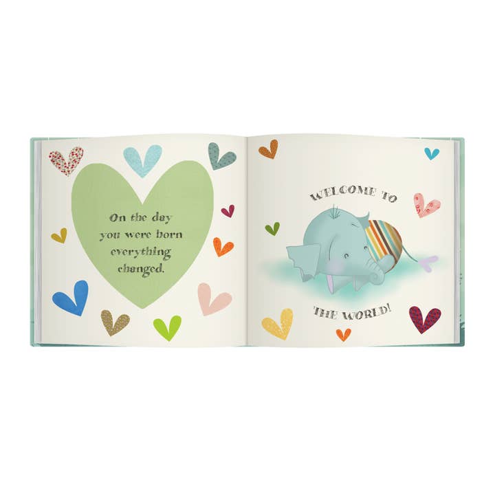 FROM YOU TO ME Gifts - Wholesale Baby & Toddler Book (0-2) - Welcome to the World | Newborn Gift Book | Baby Arrival Book4