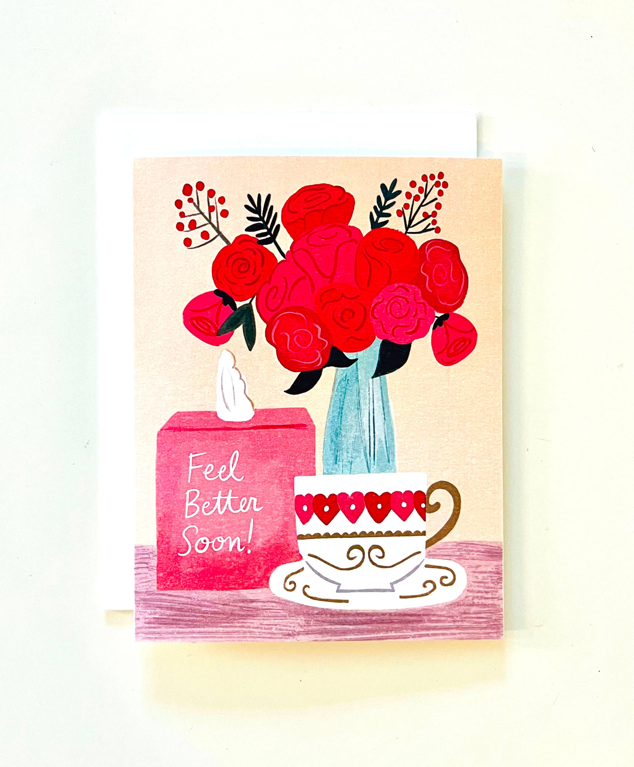 Little Desk Drawer - Wholesale Get Well Card - Feel Better Soon Card | Get Well Soon Greeting Card
1