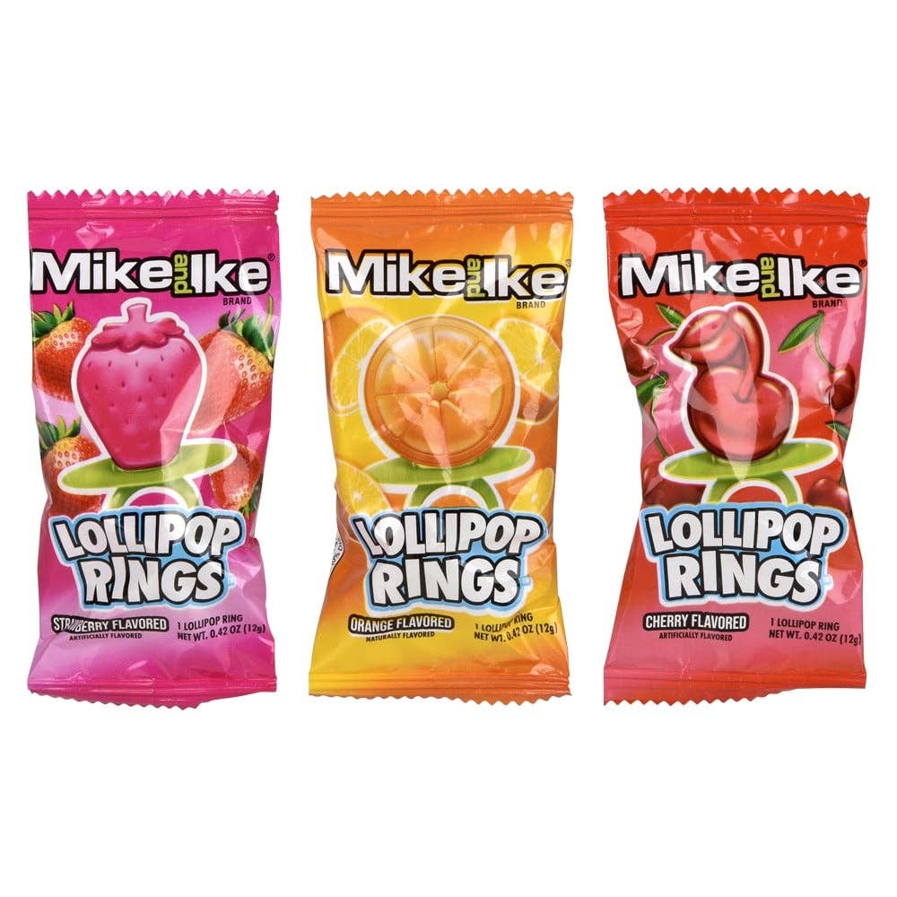La Luna Bella - Toys - Wholesale Hard Candy - Mike & Ike Lollipop Rings - LLB Toys2