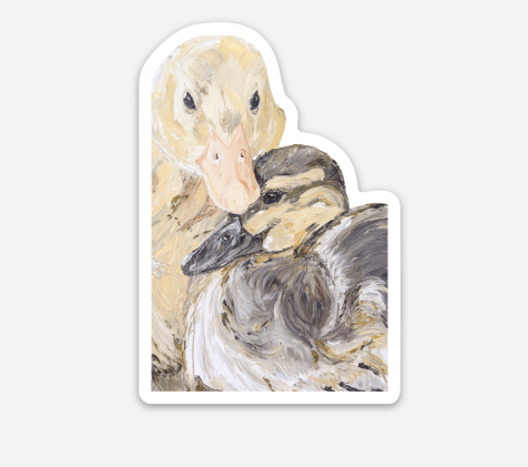 Shirley Kay Art - Wholesale Sticker - Die Cut Sticker - "Feathered Friends"0