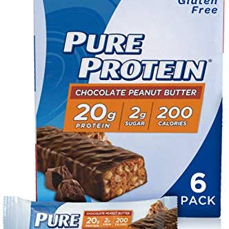 Shop The King - Wholesale Snack bar - Pure Protein Protein Choc Pnt Btr 6 Per Box0