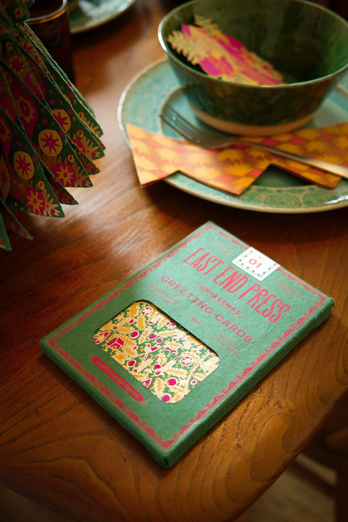 East End Press – wholesale Christmas card – UK/EU: Christmas Card Pack10