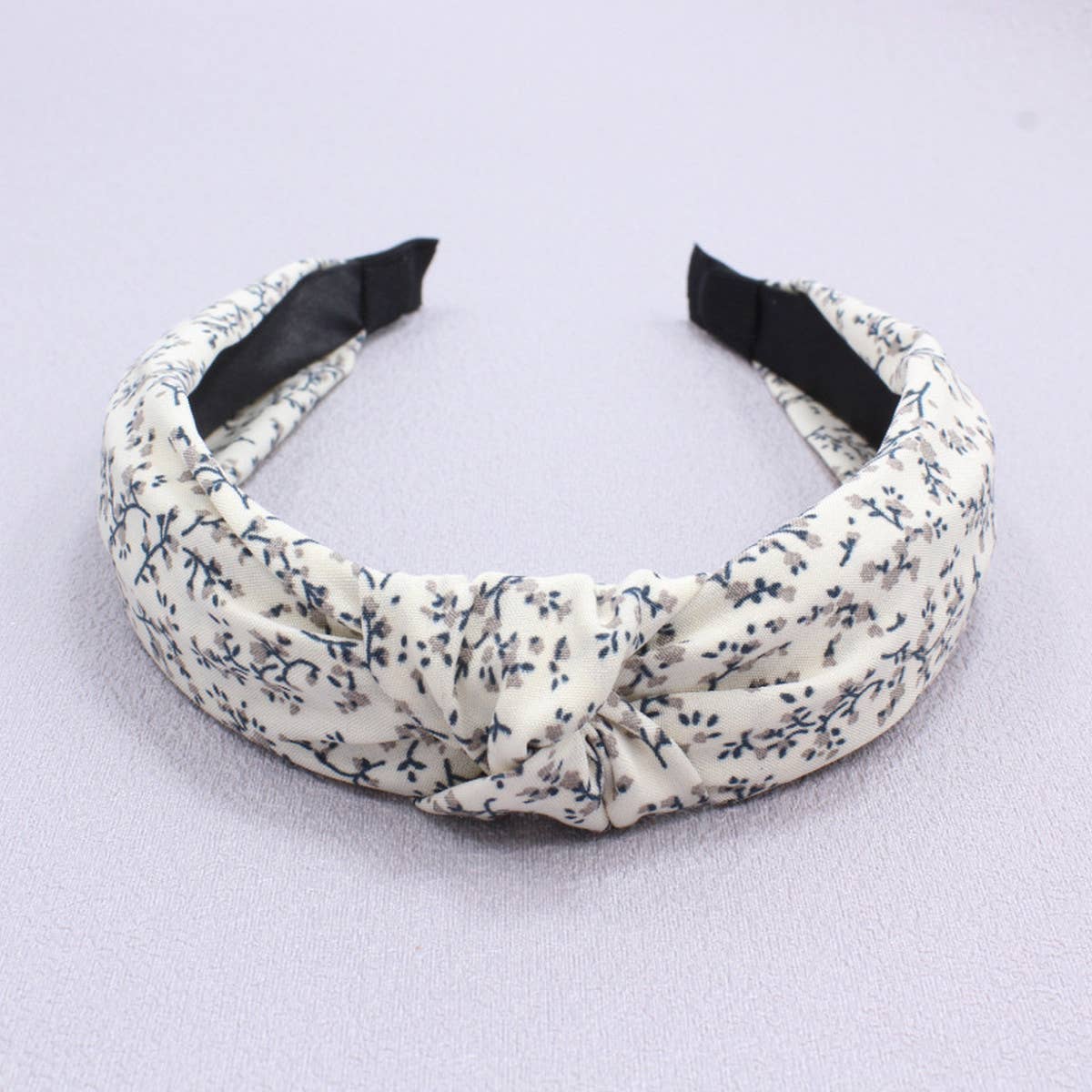 ACCITY - Wholesale Fashion Headband - Women's - SIMPLE PRINT NEW CROSS KNOT HEADBAND_CWAHA16711