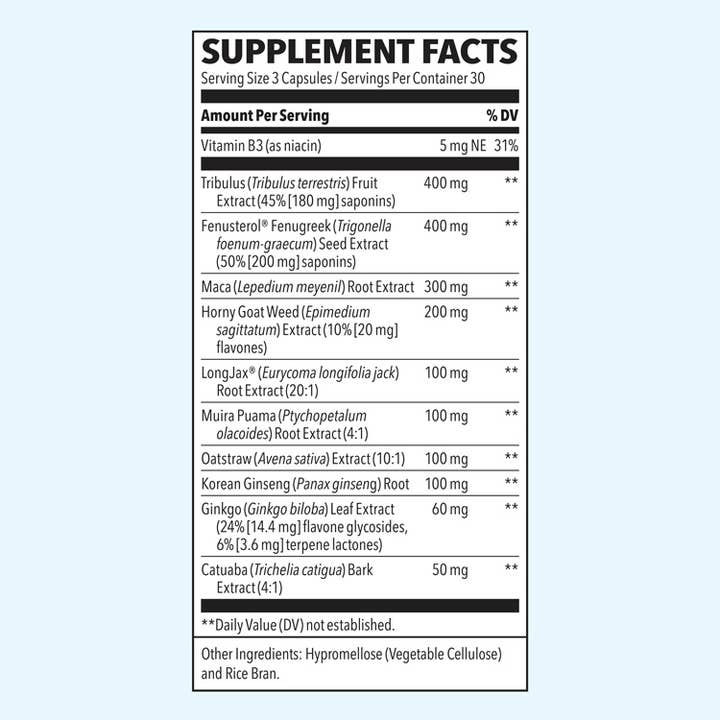 LifeSeasons - Wholesale Oral Supplement/Vitamin - Masculini-T (Trial Size)4