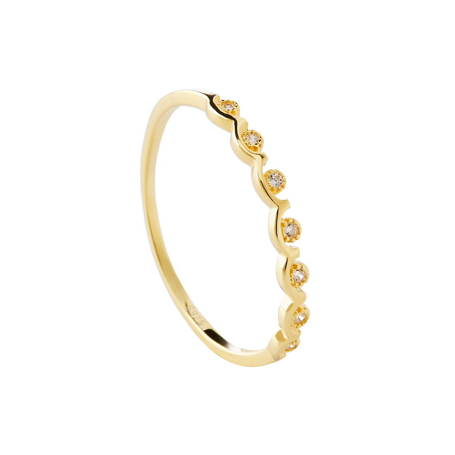 MURONA – Großhandel Mehrsteinige Ringe – Crownie Gold0