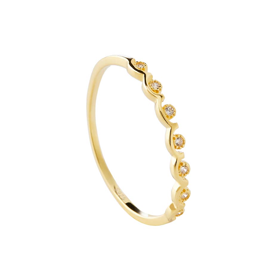 MURONA - Wholesale Multi-Stone Ring - Crownie Gold