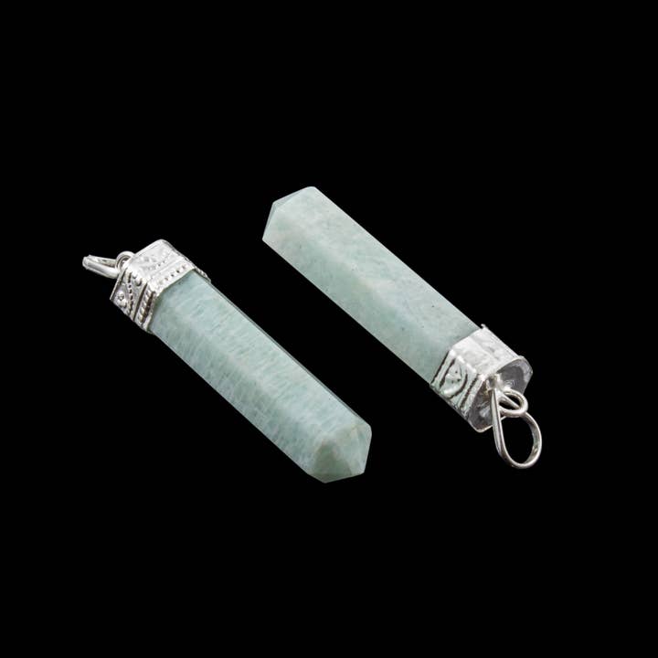 Quasar Gems USA - Wholesale Individuele bedel/hanger - Hangertjes met natuurlijke edelstenen aan potloodkettingen