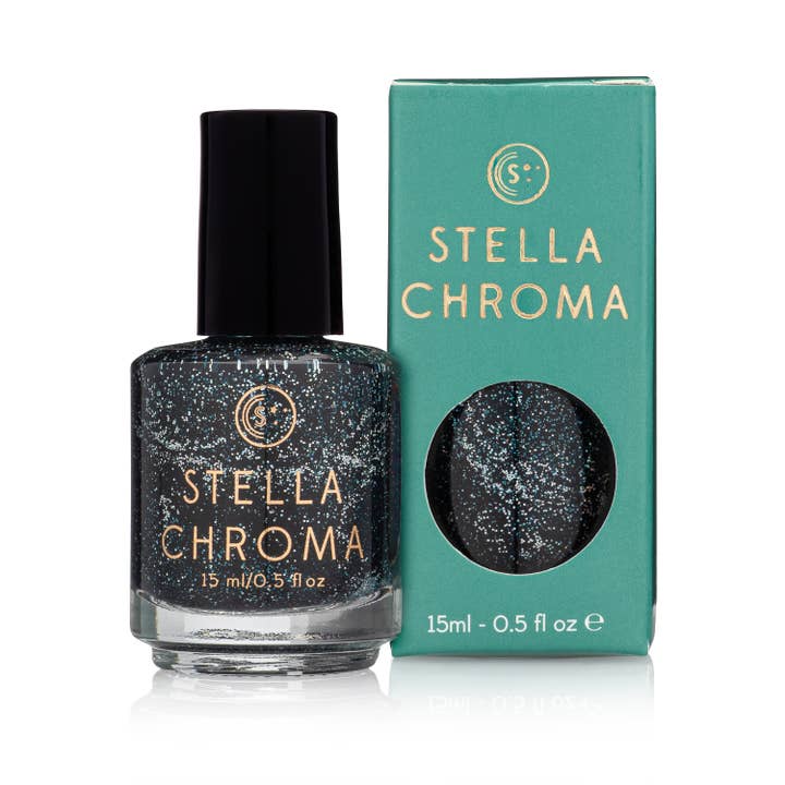 Heaven's Right Here Navy Blue Nail Polish for wholesale by STELLA CHROMA