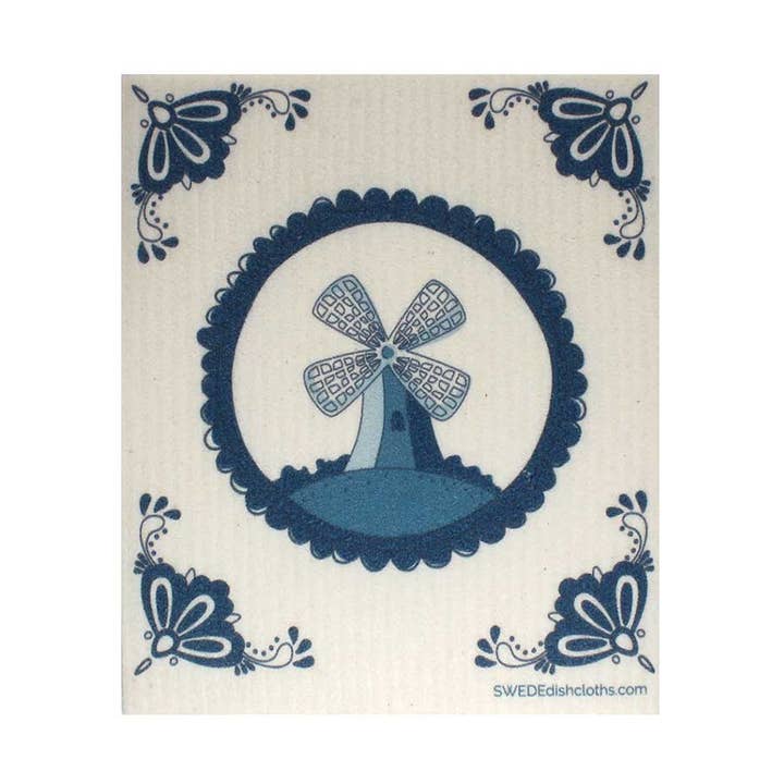 Swedish Dishcloth Dutch Windmill for wholesale by SWEDEdishcloths