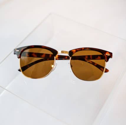 The Front Porch Label - Wholesale Sunglasses - Women's - Tortoise Rimless Sunglasses